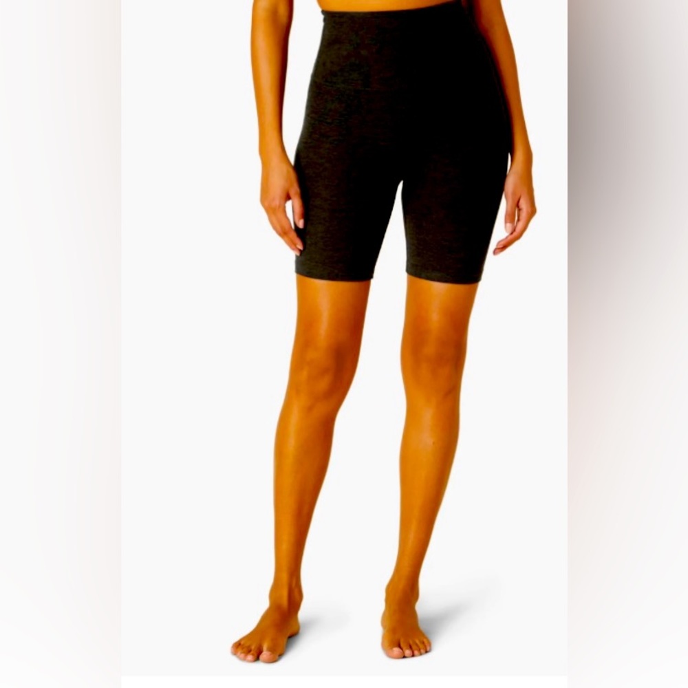 Black Beyond Yoga Biker Shorts